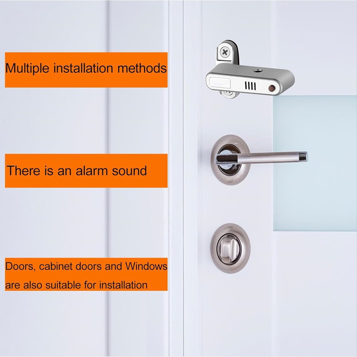 Home Security Door Reinforcement Lock - Reliable- Home Security Door Reinforced Lock