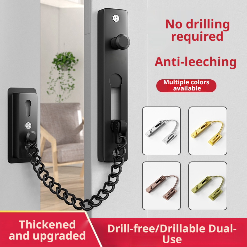 Door Chain Guard - Door Chain Lock Stainless Steel Security