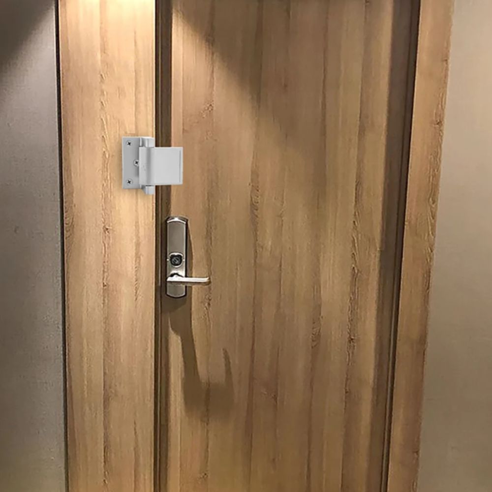 Home Security Door Reinforcement Lock - Aluminum Alloy Door Lock Extra High