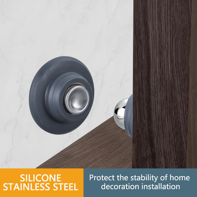 Door Chain Guard - Silicone Door Suck Hotel Household Strong