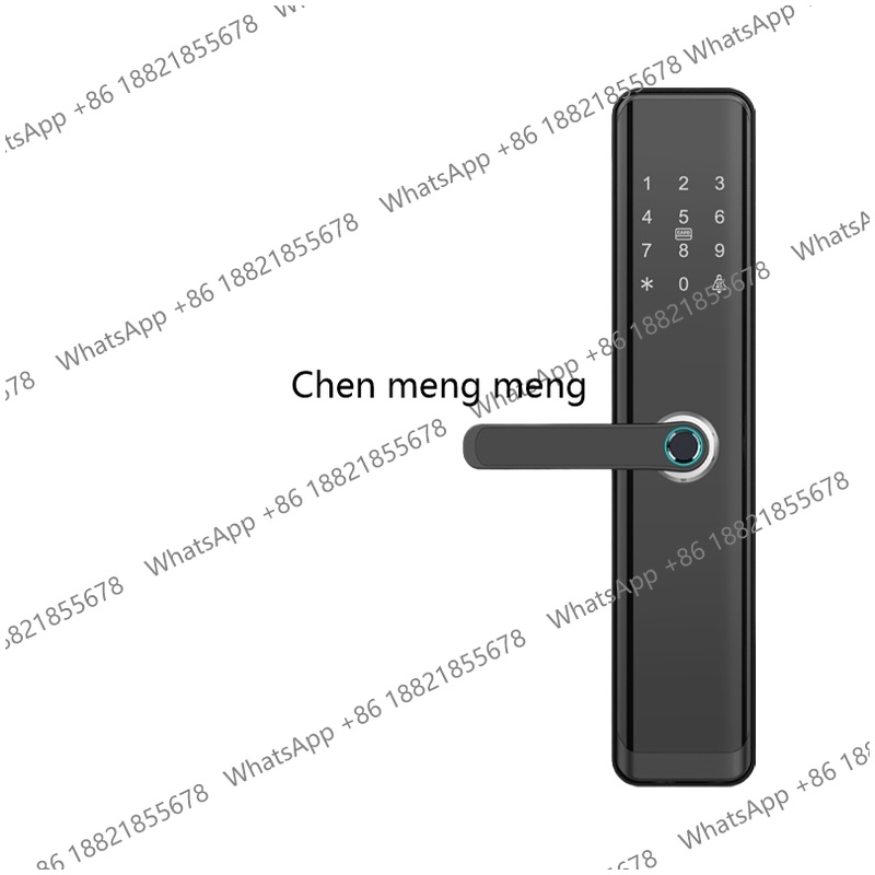 Home Security Battery Replacement - Rfid Fingerprint Handle Smart Door Lock