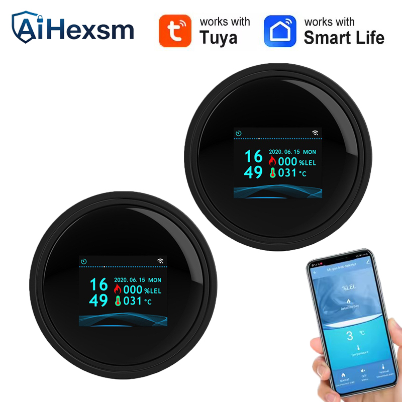 Home Security Tools - Tuya Wifi Leak With Temperature Function