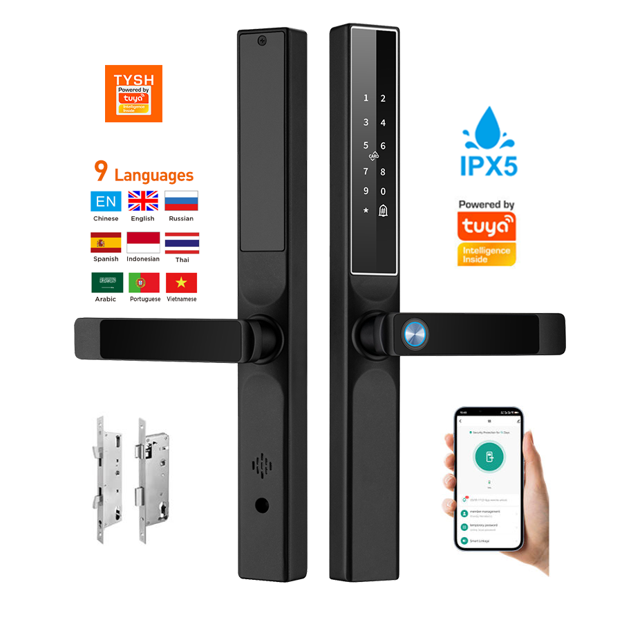Home Security Upgrades - Tuya App Fingerprint Door Lock Code