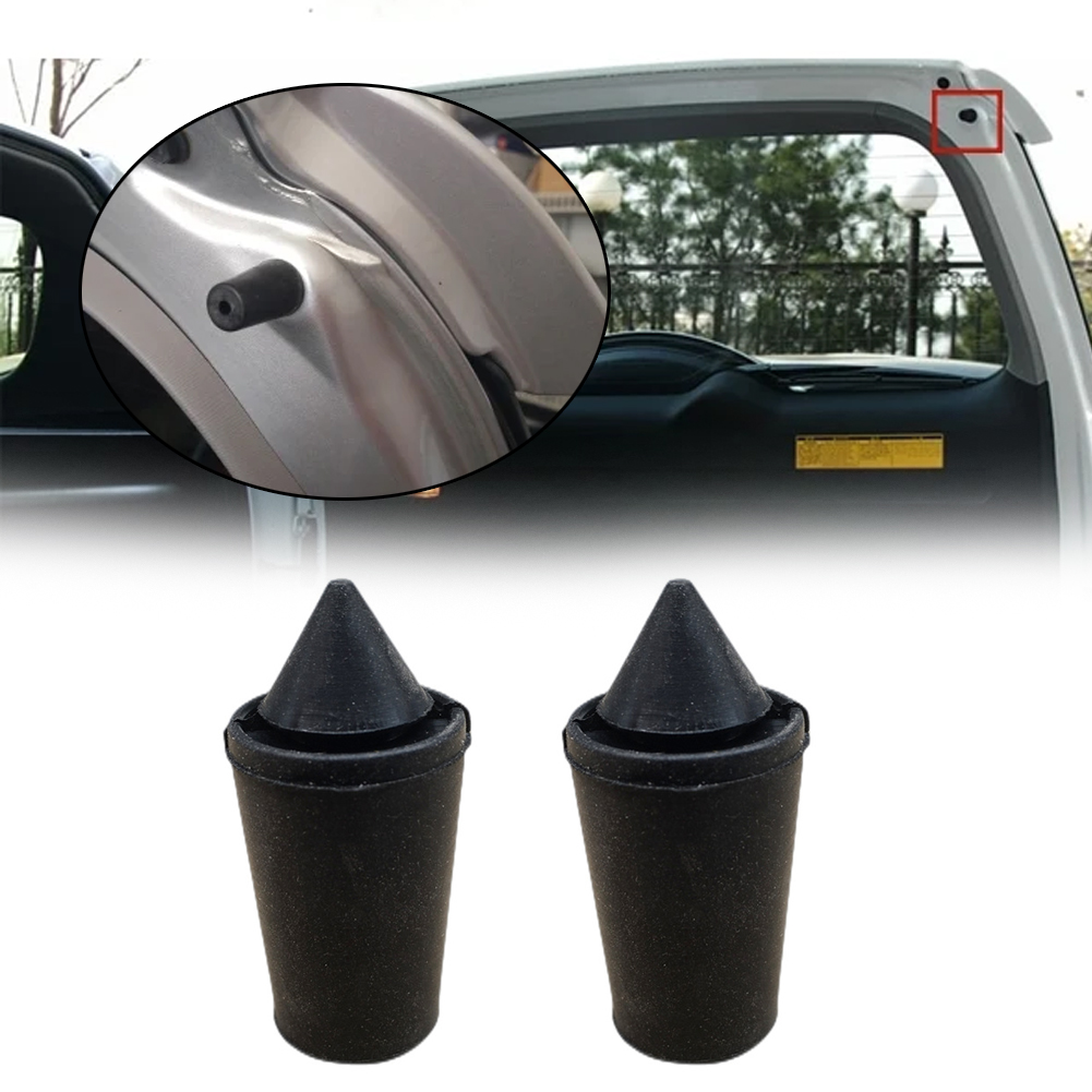 Home Security Door Reinforcement Lock - 2pcs BACK DOOR RUBBER STOP CUSHION