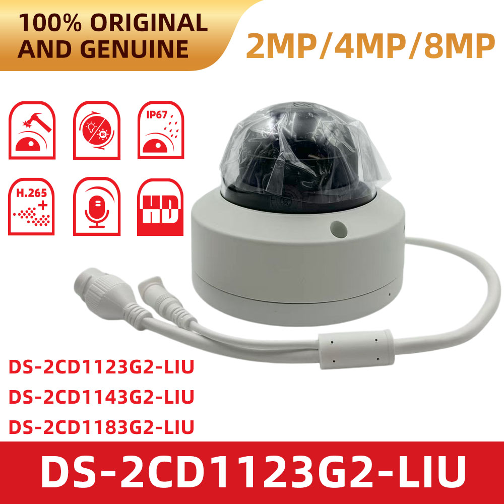 Home Security Hikvision - Hikvision DS-2CD1123G2-LIU 1080P IP Camera Human/Vehicle