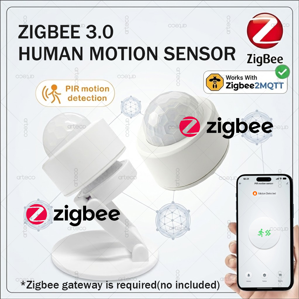 Home Security Tools - Zigbee 3.0 Mini PIR Motion Sensor