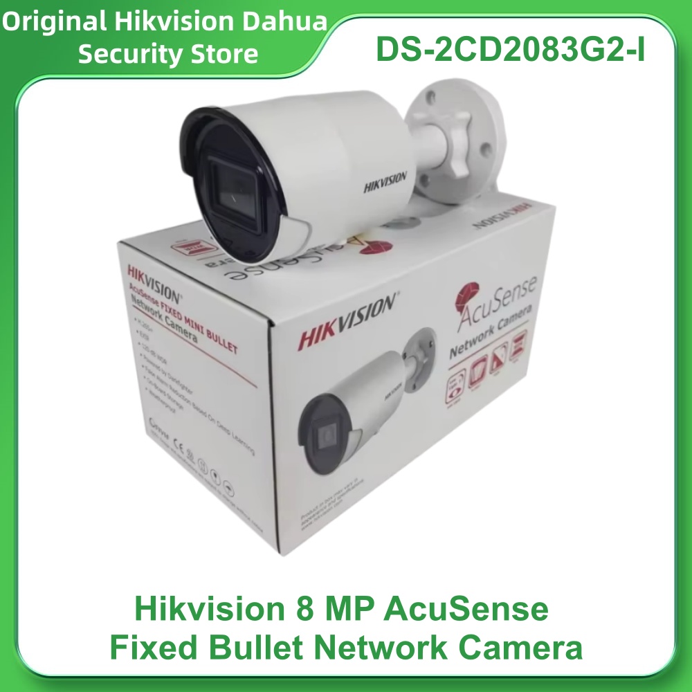 Home Security Hikvision - Hikvision DS-2CD2083G2-I 8MP AcuSense Fixed Bullet