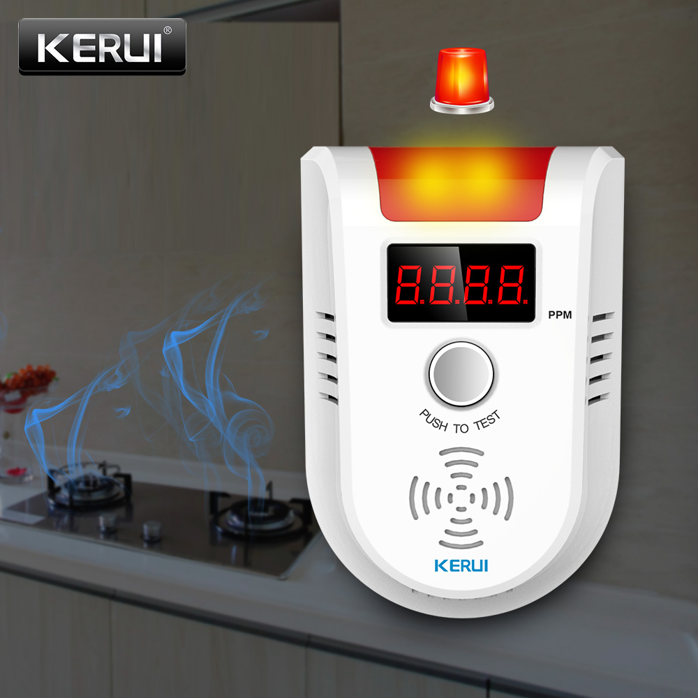 KERUI GD13 LPG GAS Detector Al - Home Security Upgrades review and price