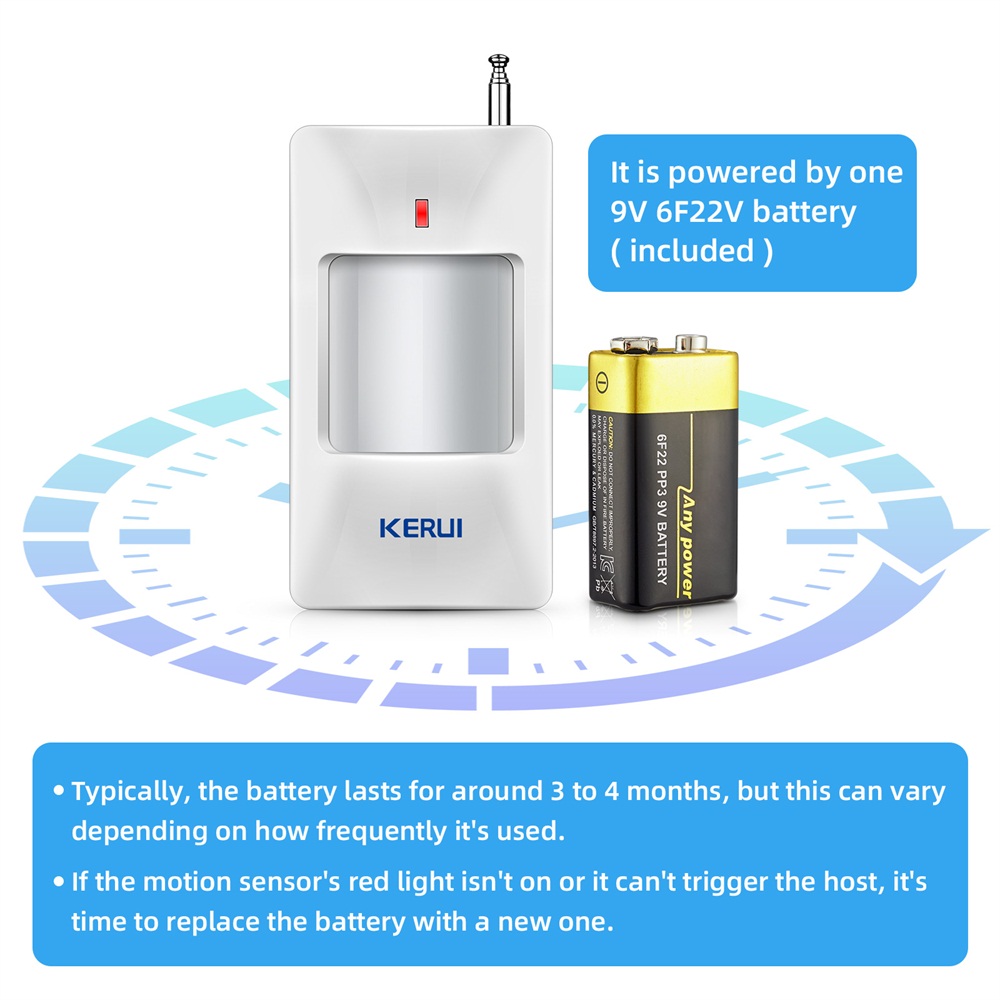 KERUI Wireless PIR Motion Sens - Home Security Ultimate review and price
