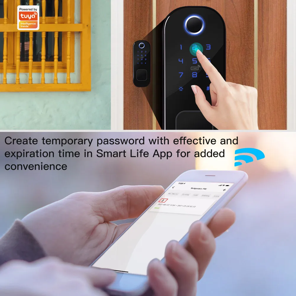 MOES WiFi Tuya Smart Lock Door - Home Security Upgrades review and price
