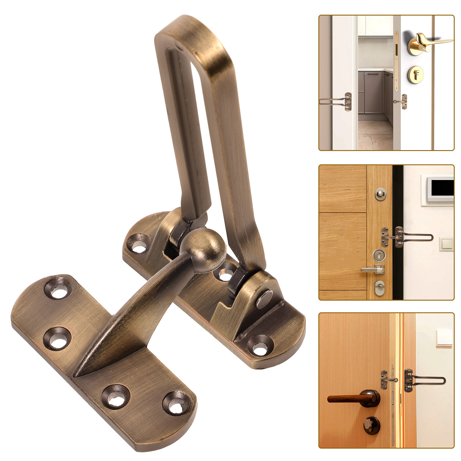 Front Door Security Lock Reinf - Home Security Door Reinforcement Lock review and price