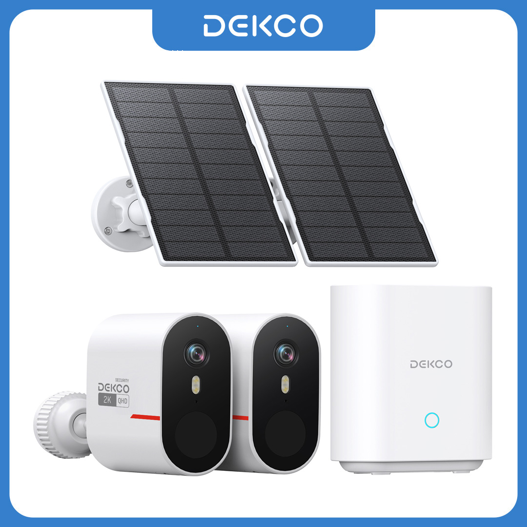 Dekco 3MP WiFi Solar Camera Sy - Home Security Ultimate review and price