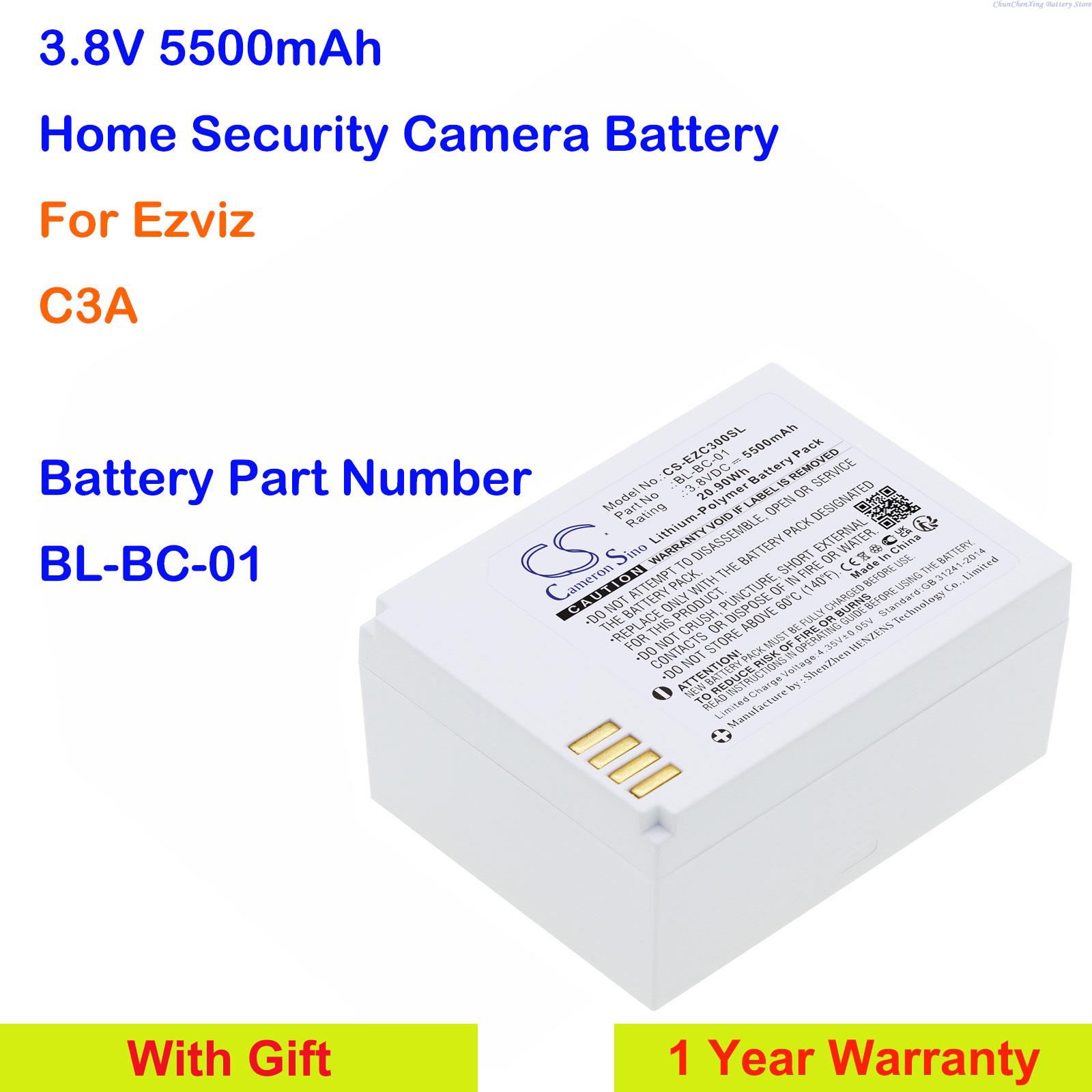 Cameron Sino 3.8V 5500mAh Home - Home Security Battery Replacement review and price