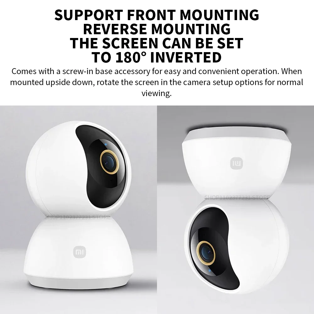 Xiaomi Smart IP Camera 2K 360° - Home Security Camera Xiaomi Mi 360 review and price