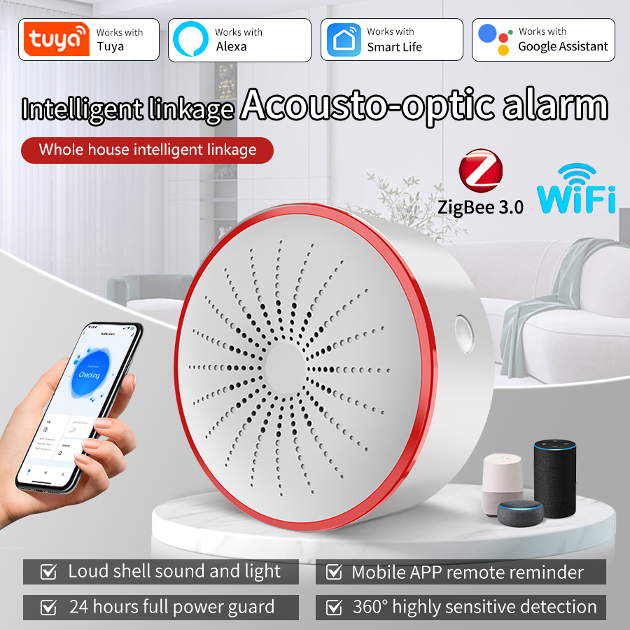 Tuya WiFi ZigBee Smart Alarm S - Home Security Ultimate review and price
