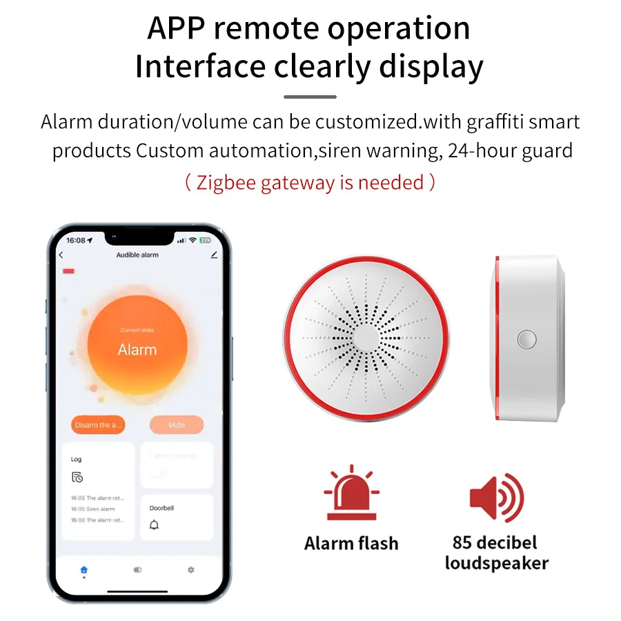 Tuya WiFi ZigBee Smart Alarm S - Home Security Ultimate review and price
