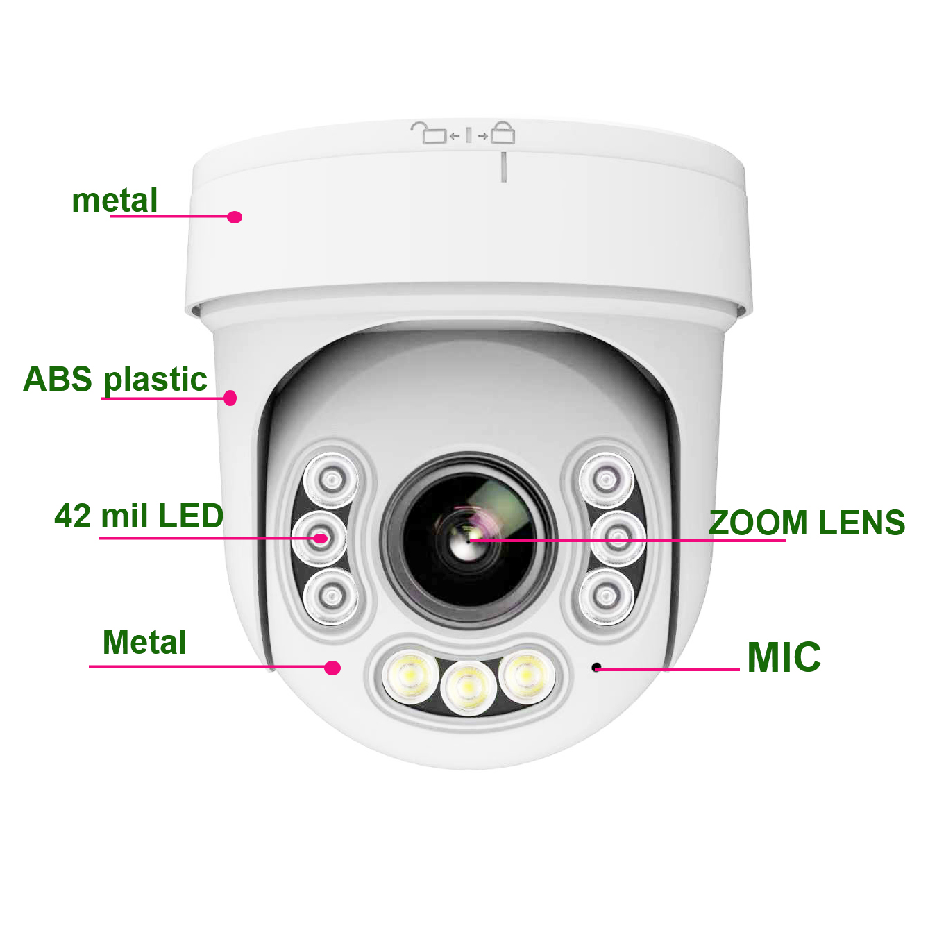 HiEasy 30X ZOOM 4K 8MP 30fps W - Home Security Hikvision review and price