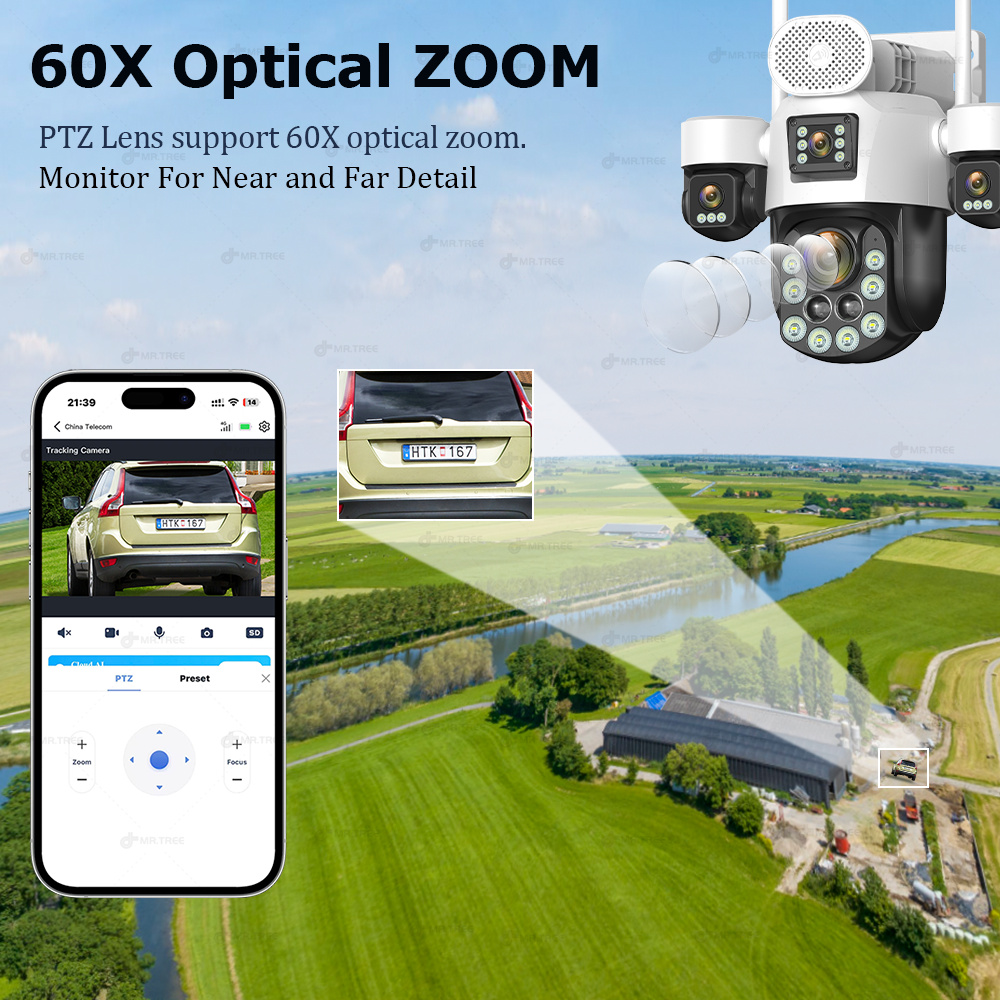 AOV Four Lens Outdoor Surveill - Home Security Ultimate review and price