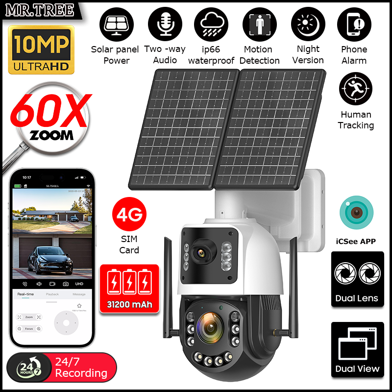 Metal AOV Solar Security Camer - Home Security Battery review and price