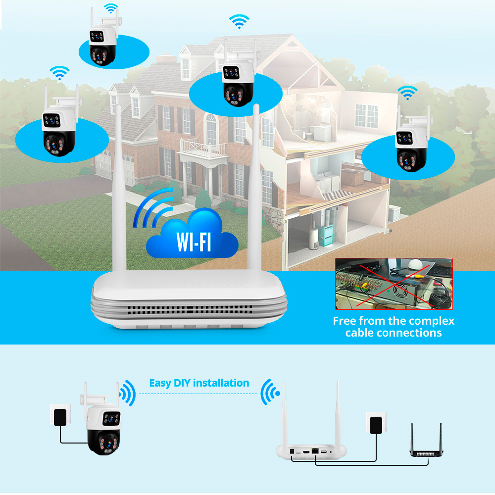 KERUI Waterproof 6MP HD Wirele - Home Security Ultimate review and price