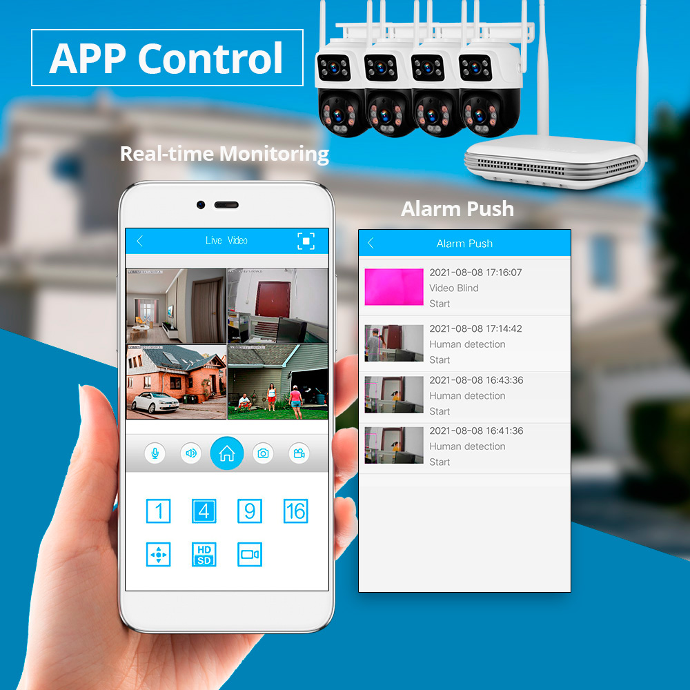 KERUI Waterproof 6MP HD Wirele - Home Security Ultimate review and price