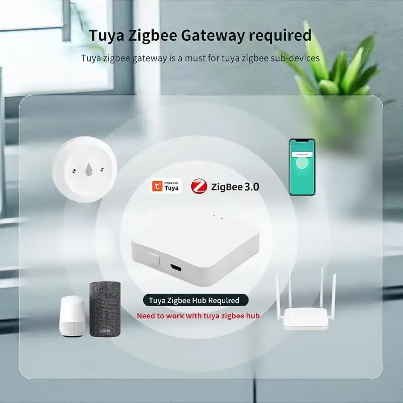 For Tuya ZigBee 3.0 Smart Wate - Home Security Monitoring review and price