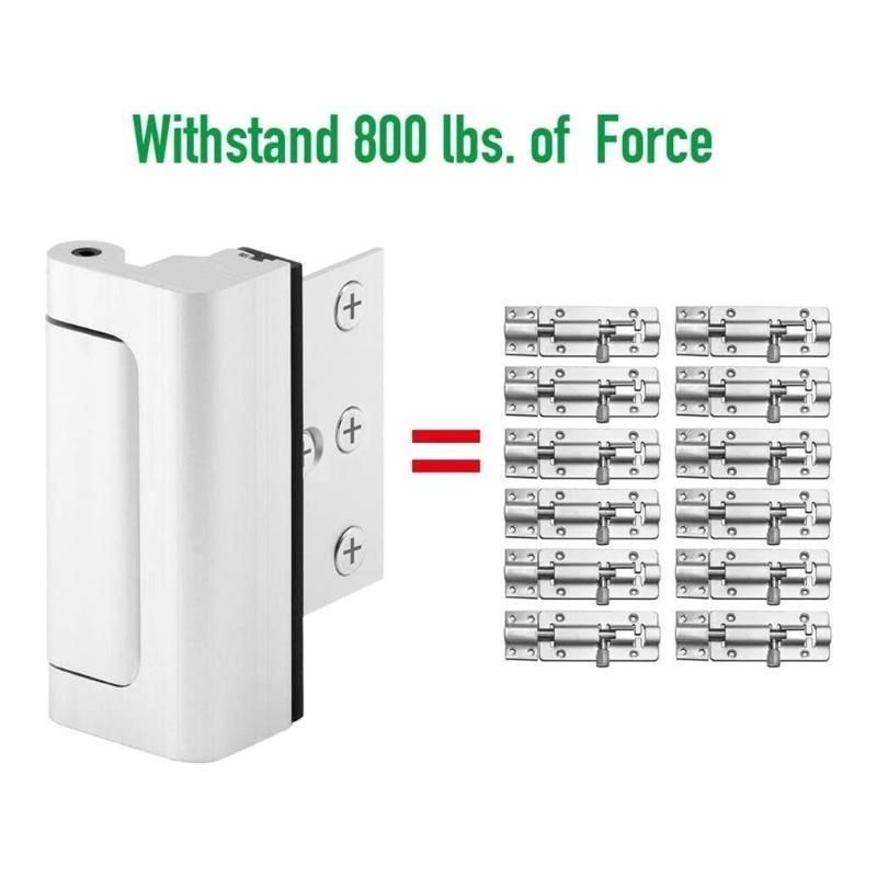652F Home Security Door Reinfo - Home Security Door Reinforcement Lock review and price