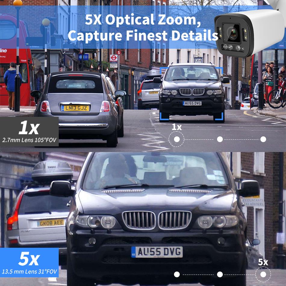 VIKYLIN 5MP 5X Zoom Bullet IP  - Home Security Hikvision review and price