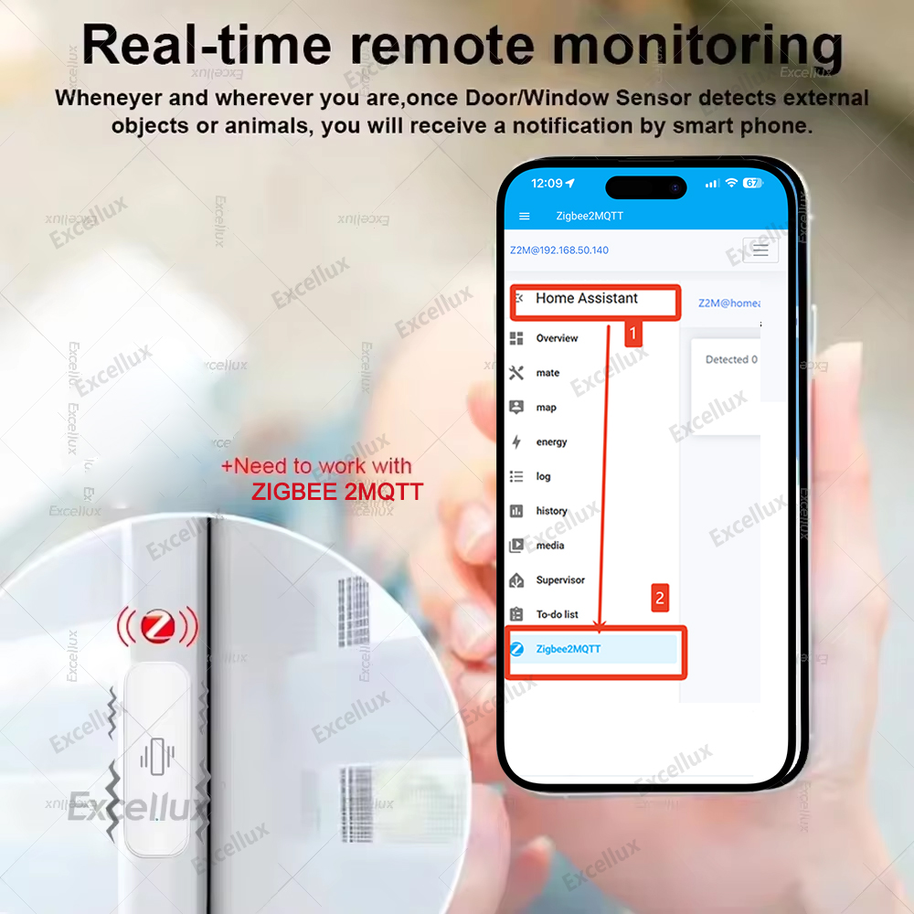 Zigbee Smart Vibration Sensor  - Home Security Monitoring review and price