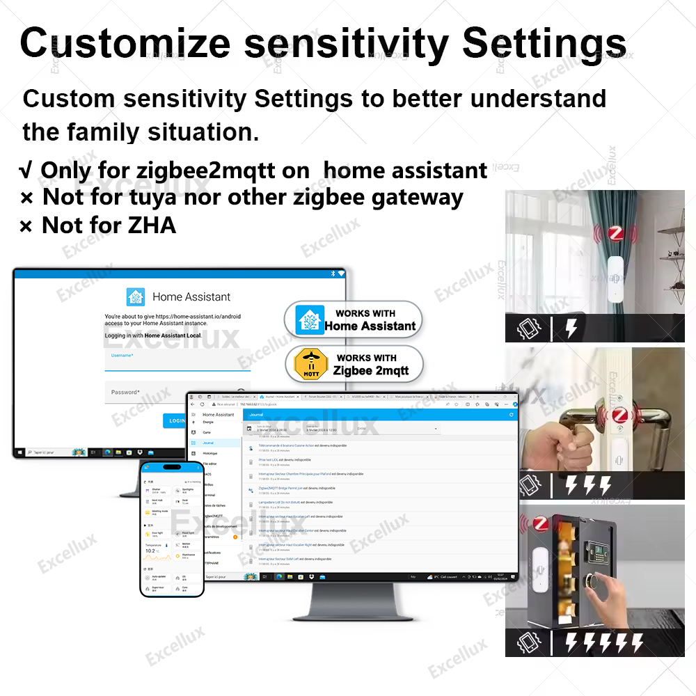Zigbee Smart Vibration Sensor  - Home Security Monitoring review and price