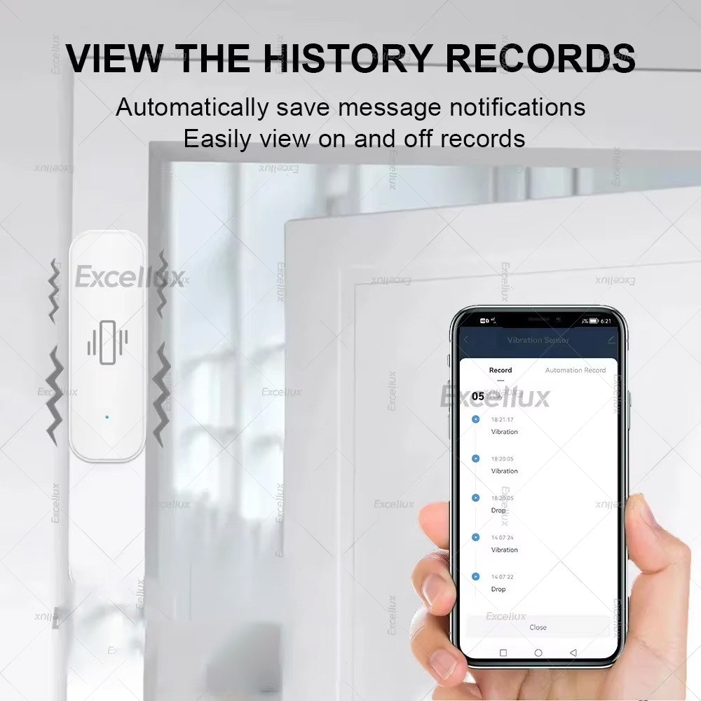 Zigbee Smart Vibration Sensor  - Home Security Monitoring review and price