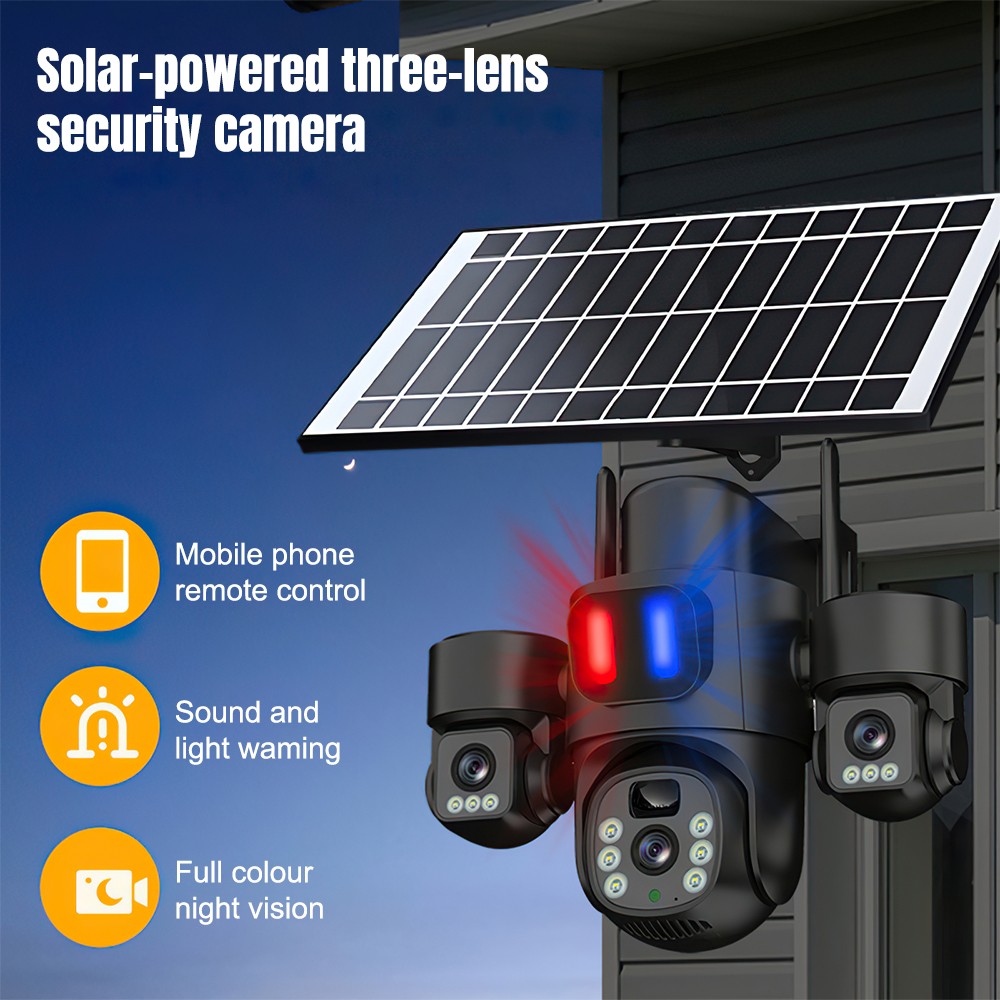 Solar WiFi PTZ Camera Outdoor  - Home Security Ultimate review and price