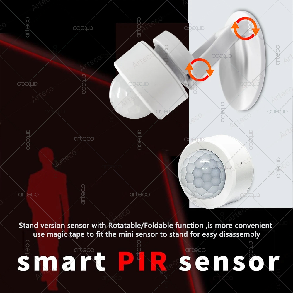 Zigbee 3.0 Mini PIR Motion Sen - Home Security Tools review and price