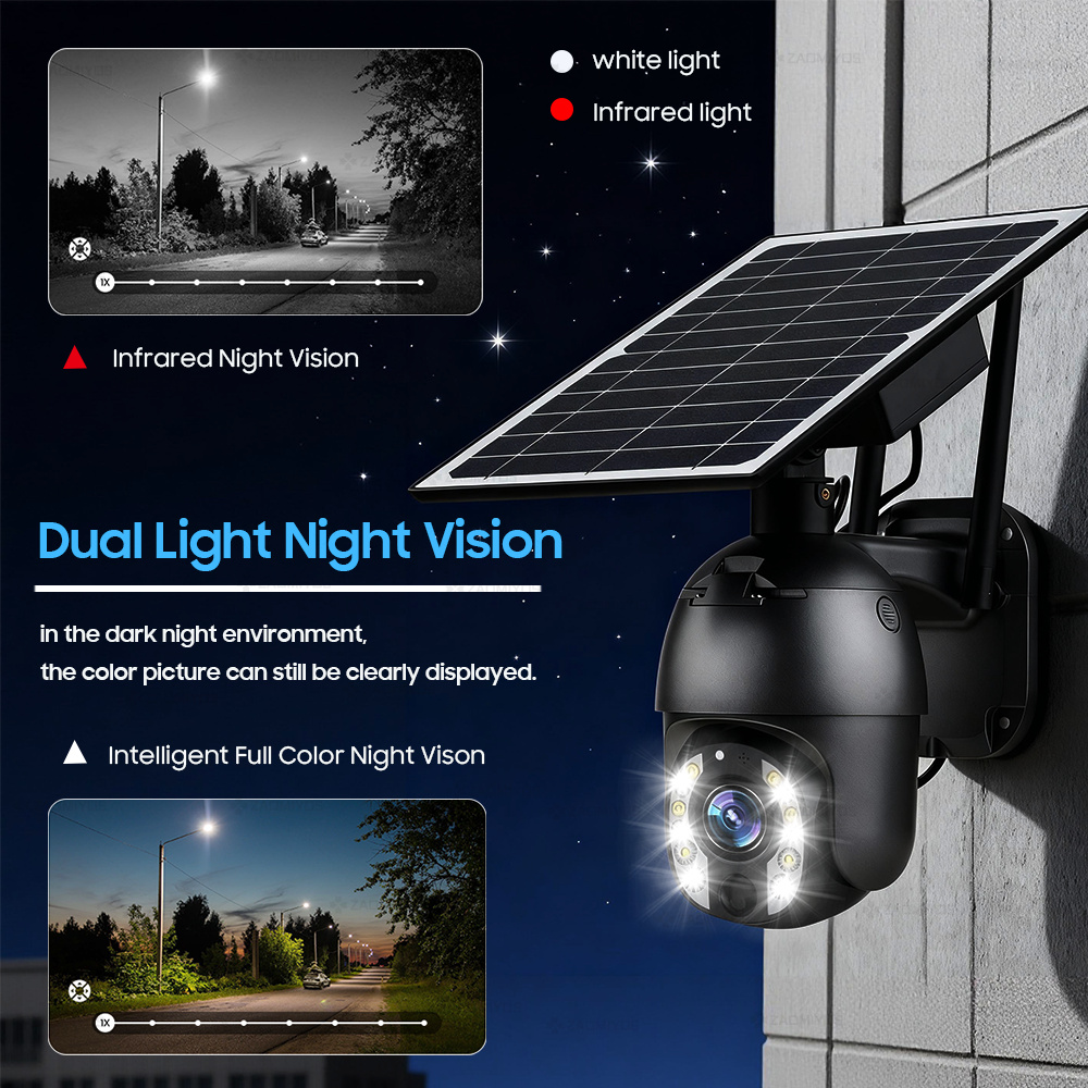 4K 50X Optical Zoom Solar Wifi - Home Security Battery Replacement review and price
