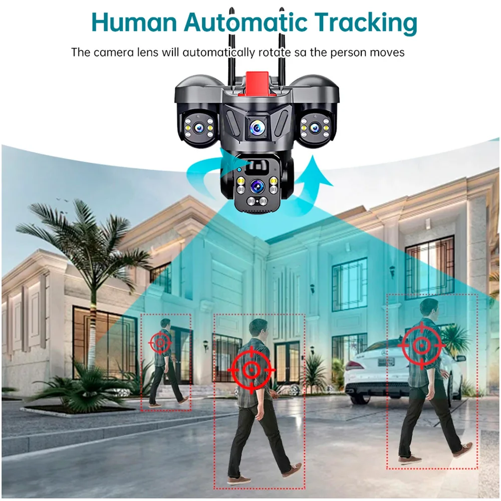 KERUI V380 Pro Outdoor PTZ 6MP - Home Security Ultimate review and price