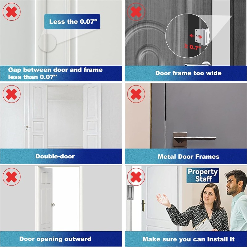 Door Reinforcement Lock Withst - Home Security Door Reinforcement Lock review and price