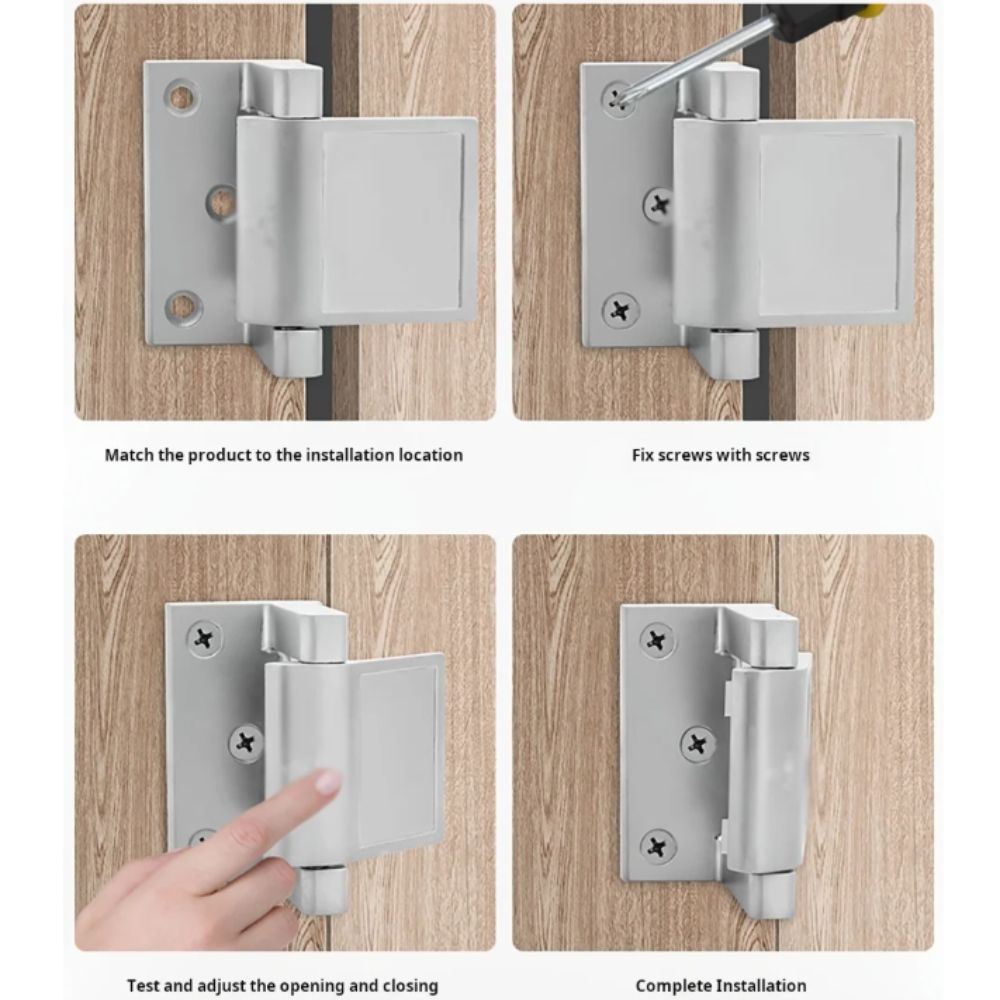 Aluminum Alloy Door Lock Secur - Home Security Door Reinforcement Lock review and price