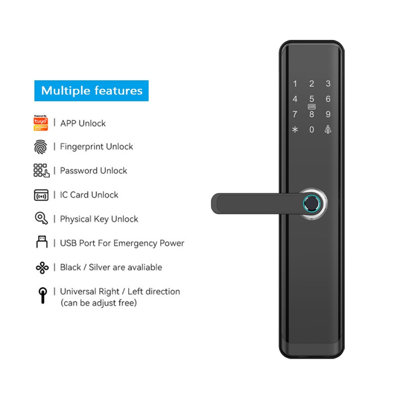 Rfid Fingerprint Handle Smart  - Home Security Battery Replacement review and price