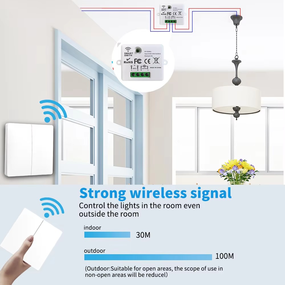 RF433 Self-Powered Wireless Li - Home Security Battery review and price