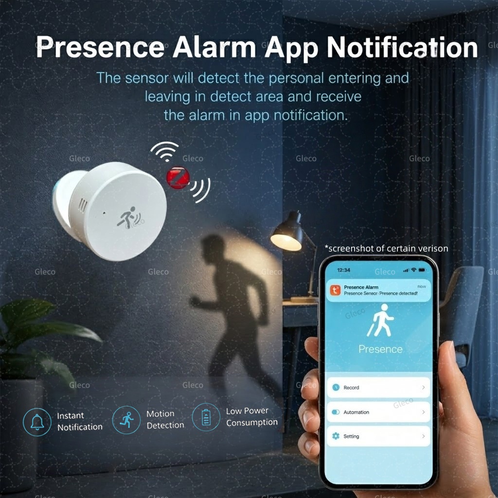 Zigbee Human Presence Sensor T - Home Security Battery review and price