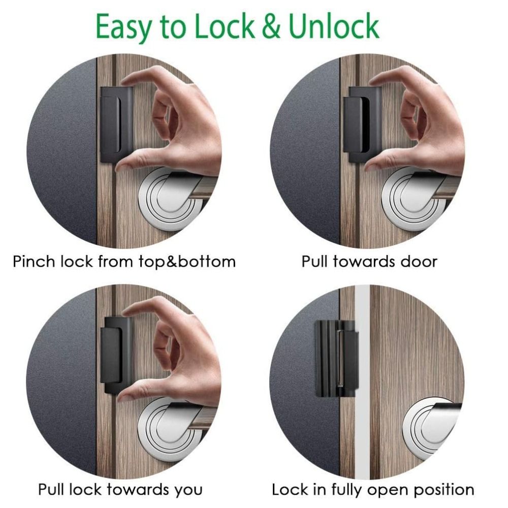 Aluminum Alloy Door Reinforcem - Home Security Door Reinforcement Lock review and price